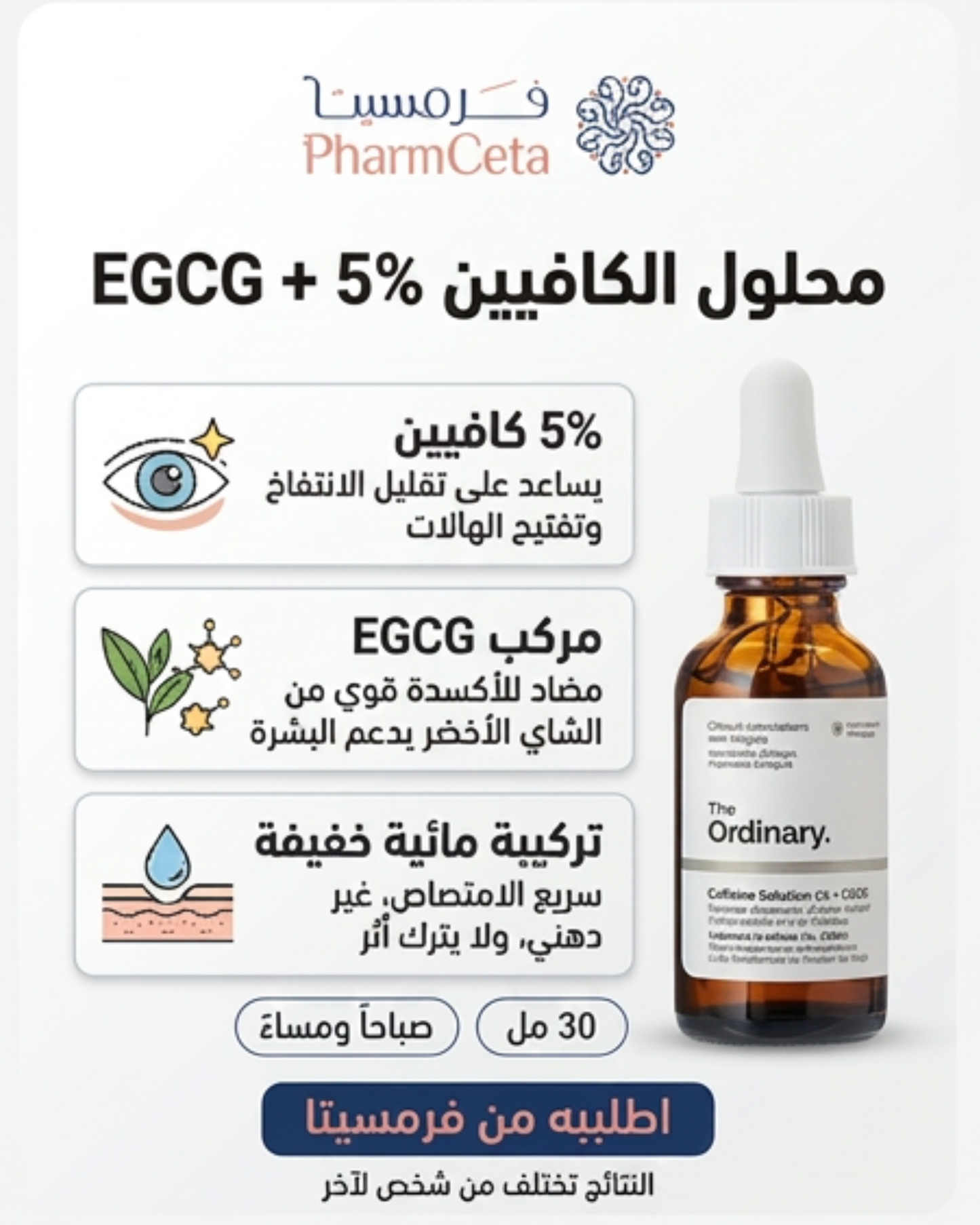 The Ordinary caffeiene solution 5% + EGCG 30 ml