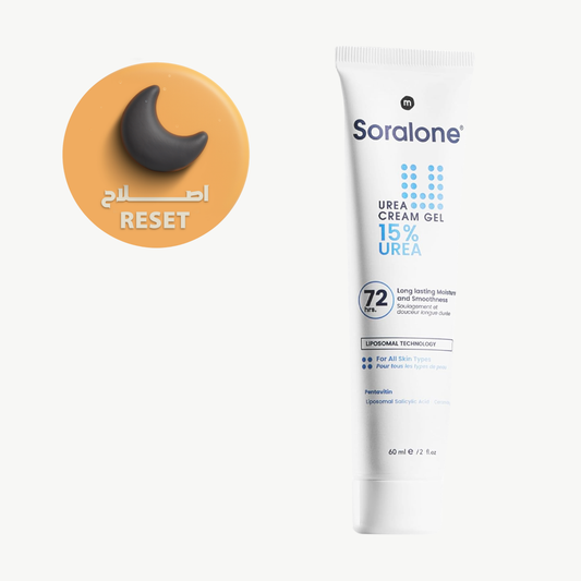 سورالون كريم جل باليوريا مرطب ومقشر للبشرة الجافة والخشنة 60 مل