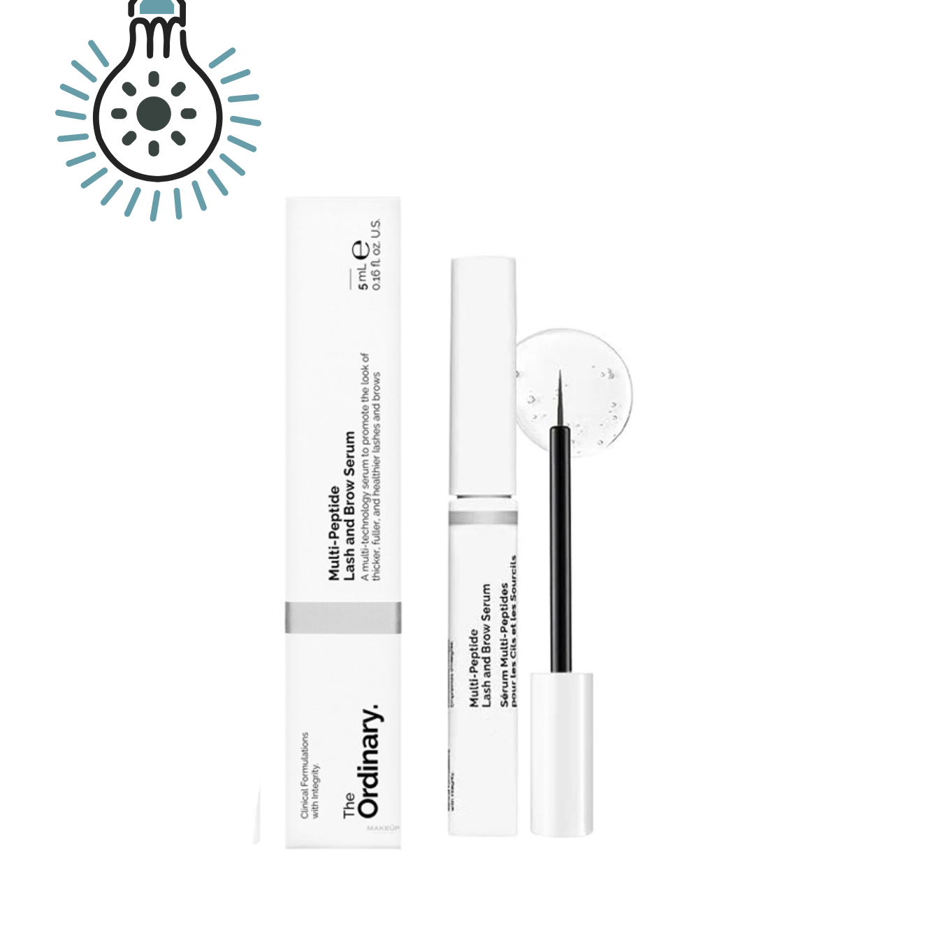 سيروم متعدد الببتيد للرموش والحواجب من اورديناري