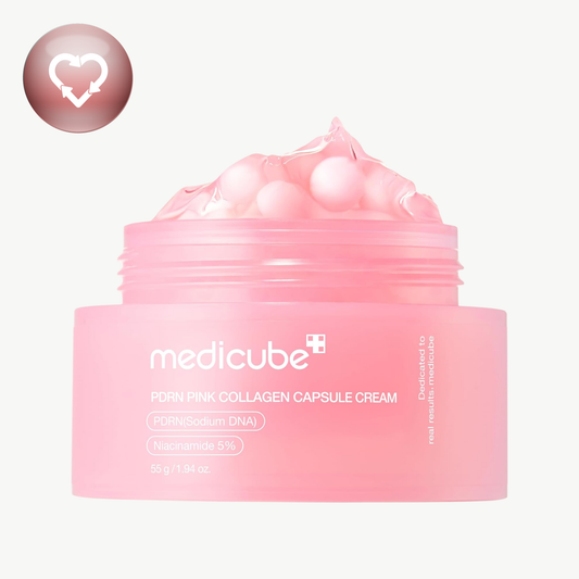 ميديكيوب كريم بينك بكبسولات الكولاجين 55 جم